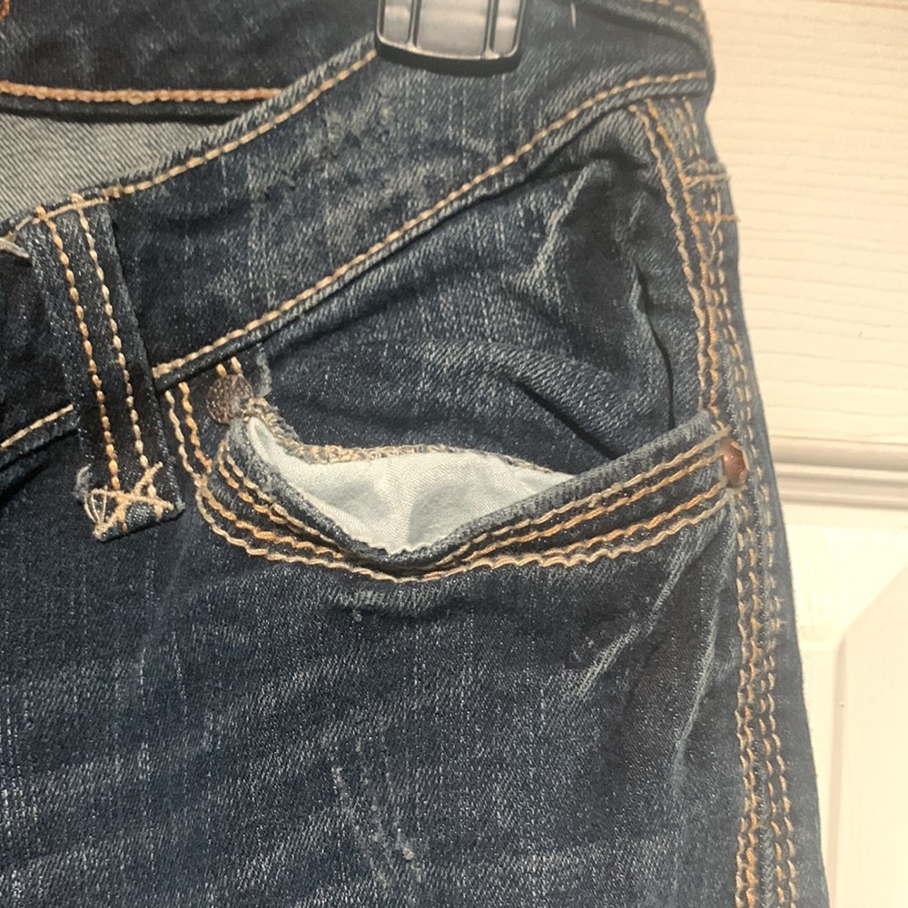 Distressed crop ankle jeans - Picture 7 of 10